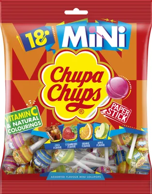 Produktbild von Chupa Chups cukrovinka lízátka Mini vit.C 12x108g