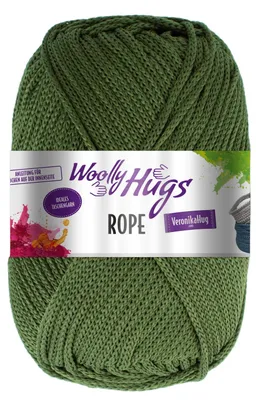 Produktbild von Woolly Hugs ROPE 200 g vielseitiges und ideales Taschengarn 140 m Farbe 072 - oliv