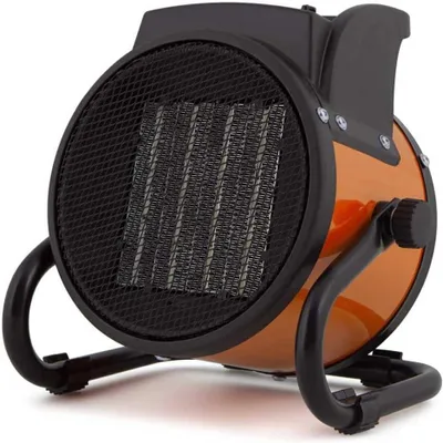 Productafbeelding van Professionele kachel keramiek, 2000 W, 2 warmtestanden, oververhittingsbeveiliging en metalen behuizing