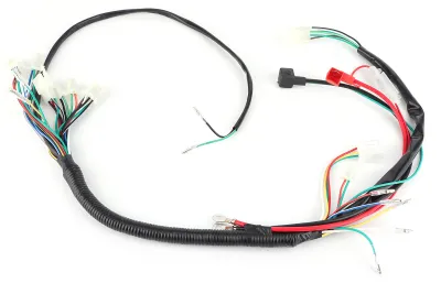 Obrázok produktu pre Kábelový zväzok na elektrický štartér, vhodný pre motocykle, terénne motorky, štvorkolky a ATVý s objemom 50cc, 110cc, 125cc a 140cc