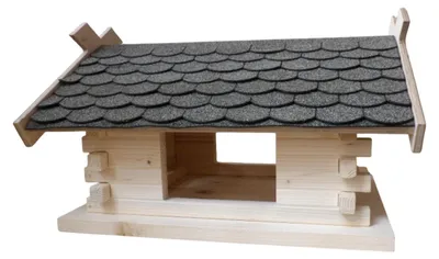 Produktbild von Vogelhaus (groß), Biberschwanz grau