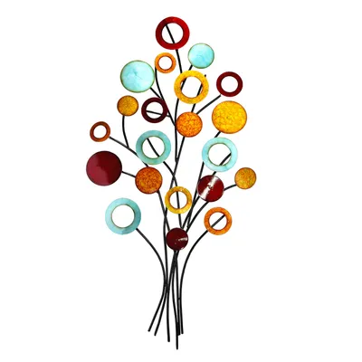 Immagine prodotto di Gilde Wandrelief, Baum, Metall, mehrfarbig, VE 1, L. 4 cm, B. 51 cm, H. 97 cm 68520 4009079685206