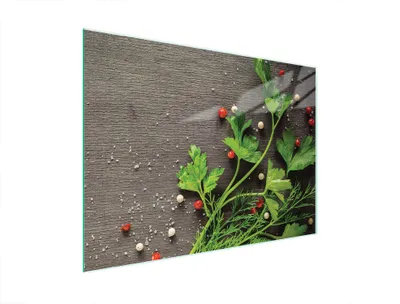Produktbild von Glasschneidebrett 40x30 Pfeffer