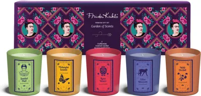 Obrázek produktu pro Dárková sada vonných svíček, 5 kusů, květinové a orientální vůně