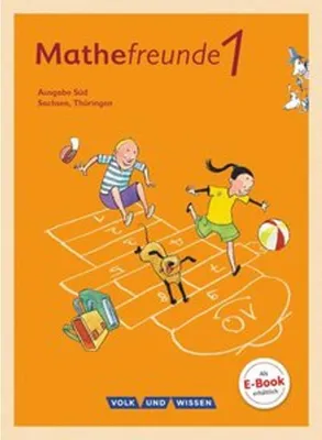 Produktbild von Mathefreunde 1. Schuljahr. Schülerbuch mit Kartonbeilagen Süd