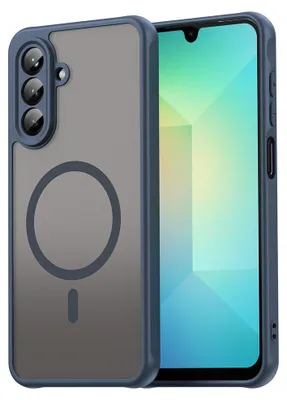 Produktbild von Techsuit – HaloFrost II MagSafe-Schutzhülle für Samsung Galaxy A26 5G – dunkelblau