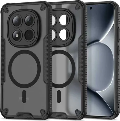 Zdjęcie produktu dla Tech-Protect Rugged Shield Magsafe Xiaomi Poco M8 Pro / Redmi Note 15 Pro+ Plus 5G Matowa czerń