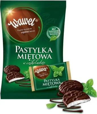 Obrázok produktu pre Wawel Pastylki Miętowe 1 kg