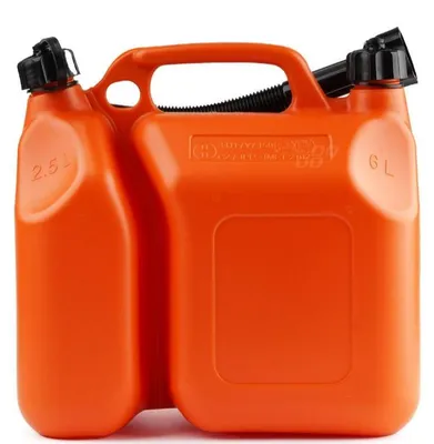 Obrázok produktu pre Dvojitý plastový kanister 6L + 2,5L ATEST UN certifikát KVALITY !