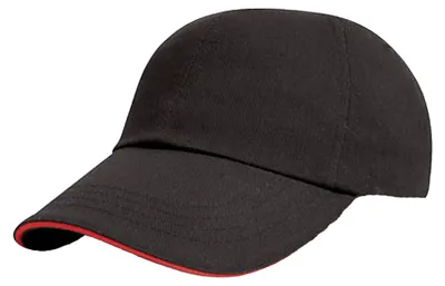 Obrázok produktu pre Result Headwear - Čiapka pre deti FK1659 (jednotná veľkosť) (čierna/červená)
