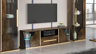 Obrázek produktu pro rtv příborník tv stolek lowboard obývací pokoj dřevo design lowboards