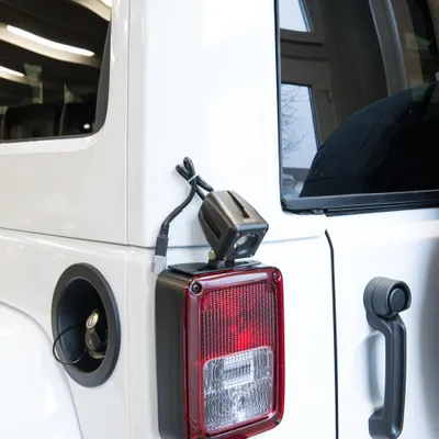 Zdjęcie produktu dla Uchwyt do reflektorów na tylnym zderzaku LED Jeep Wrangler JK 07-18