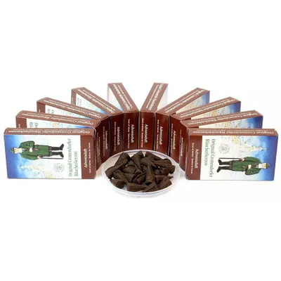 Produktbild von Original Crottendorfer - 10er Set Räucherkerzen Räucherkegel Gr. M - Adventsduft