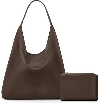 Produktbild von Große Wildleder Tote Bag Damen Handtasche Braun