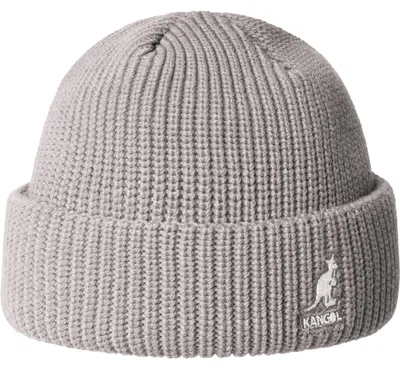 Kangol 2-in-1 Strickmütze und Beanie Cardinal in grau