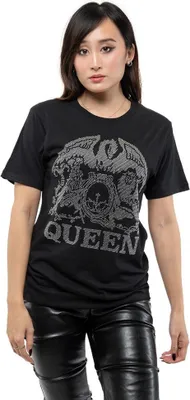 Produktbild von Queen - T-Shirt für Herren/Damen Uni RO3456 (L) (Schwarz)