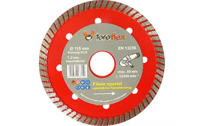 Obrázok produktu pre Toroflex DIA DIVIDING DISC Diamantový rezný kotúč T26815 Progress 115