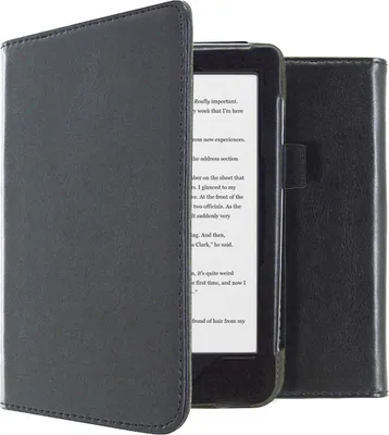 Productafbeelding van imoshion Vegan Leather Bookcase voor de Kobo Clara HD - Zwart