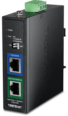 Obrázok produktu pre TRENDnet TI-SG704 10G PoE++ rozdeľovač priemyselný