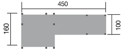 Produktbild von WEKA Spielelandschaft 816, Farbe: naturbelassen, Länge: 280 cm, Breite: 45 cm, Höhe: 37 cm; 816.1002.00.13