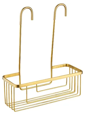 Produktbild von Gedy 2489 Seifenschale zum Aufhängen für Dusche Gold matt