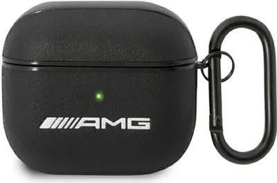 Produktbild von AMG Leder Big Logo - AirPods 3 Hülle (schwarz)