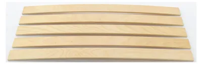 Produktbild von 5 Stück Federholzleisten | Ersatzlatten für Lattenroste | Reparatur von Lattenrosten | 8x50x880mm