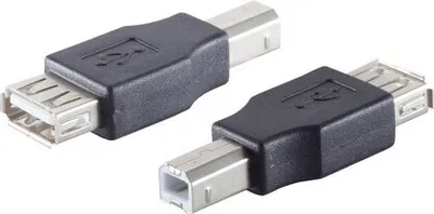 Produktbild von USB Adapter 2.0 A Kupplung / B Stecker