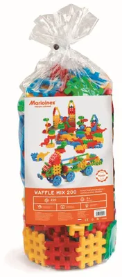 Obrázek produktu pro Waffle Mix 200 stavebních bloků v sáčku