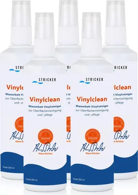 Image de Stricker Chemie Vinylclean 250 ml - Nettoyant pour vinyle de lit à eau (paquet de 5)