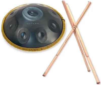 Produktbild von Patera Handpan HPDM-4 D-Amara mit Handpan-Ständer