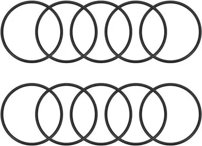 Immagine prodotto di Set di anelli in nitrile per guarnizioni, 48,7 mm x 54 mm x 2,65 mm, anelli in gomma nitrilica