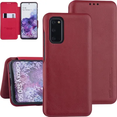 Immagine prodotto di Custodia a libro rossa per Samsung Galaxy S20 - Portacarte