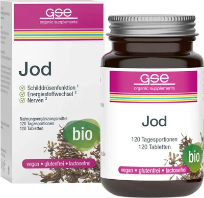 Produktbild von Gse Jod Compact Tabletten 120 St