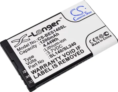Zdjęcie produktu dla TECHTEK Bateria kompatybilny z [MyPhone] 6200, kompatybilny z [Evolveo] EP-600, kompatybilny z [Clarity] PAL, kompatybilny z [Doro] Primo 366, kompat