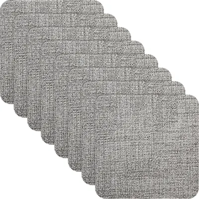 Produktbild von Erwin Müller Untersetzer Elvas" 8er-Pack grau 10x10 cm"