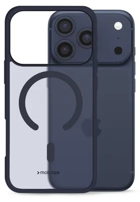 Immagine prodotto di Mobilize Hybrid Pro - Custodia MagSafe per iPhone 17 Pro Max, cover rigida antiurto - Blu