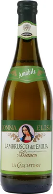 Produktbild von La Cacciatora Donna Elisa Lambrusco Bianco -lieblich-