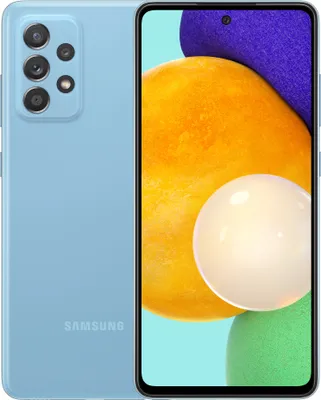 Produktbild von Samsung Galaxy A52 5G SM-A526B 16,5 cm (6.5") Hybride Dual-SIM Android 11 USB Typ-C 6 GB 128 GB 4500 mAh Blau