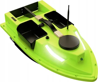 Produktbild von GPS-Futterboot für Angler, 600m Reichweite, 4 Kammern, 2kg Zuladung, Auto-Return, inkl. Tasche