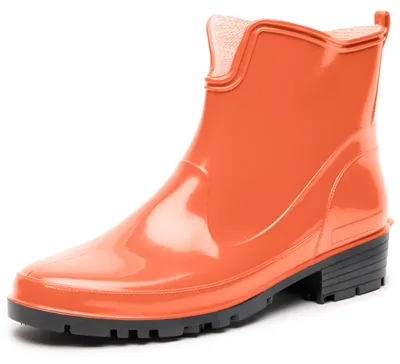 Produktbild von Ladeheid Damen Kurze Gummistiefel LA-930 (Orange, 38)