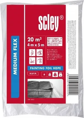 Immagine prodotto di Pellicola protettiva Hardex HDPE 4mx5m MediumFlex spessore circa 0,010mm