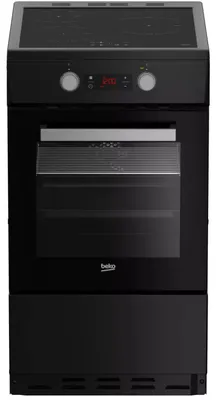 Immagine prodotto di Piano cottura a induzione da 60 litri con 3 fuochi, nero Beko FSE58301BC