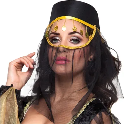 Produktbild von Orientalischer Kopfschmuck mit Schleier
