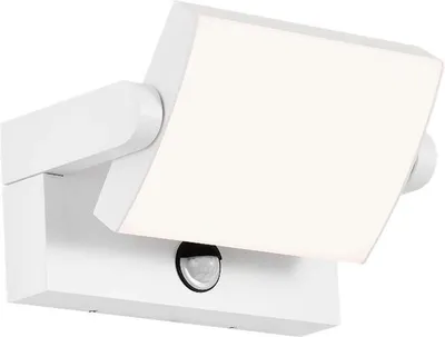 Immagine prodotto di V-TAC VT-11020 lampada led da parete con sensore PIR faro 17W 150lm/w illuminazione facciate colore bianco 3000k orientabile IP65 sku 2938