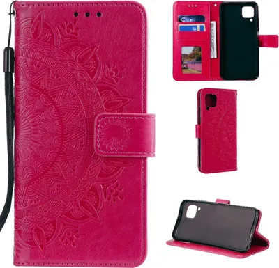 Produktbild von Huawei P40 Lite Handy Hülle Flip Case Cover Handytasche Bumper Mandala