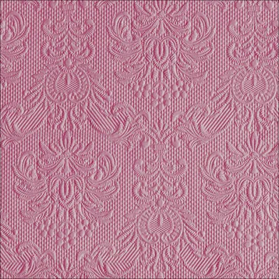 Produktbild von Servietten Papier 33x33cm Elegance geprägt 15 Stück Altrosa
