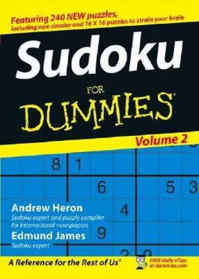 Obrázek produktu pro Sudoku For Dummies, Volume 2