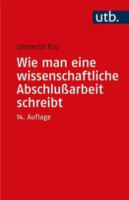 Immagine prodotto di Wie man eine wissenschaftliche Abschlußarbeit schreibt