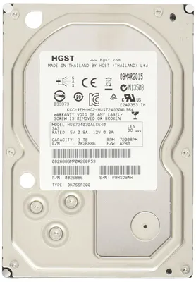 Produktbild von HGST Ultrastar 7K4000 HUS724030ALS640 interne Festplatte 3 TB 3,5Zoll 6GB/s SATA